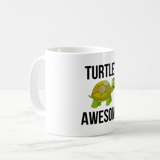 Turtley Phantastisch Kaffeetasse (Vorderseite Links)