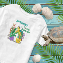 "Turtley Phantastisch" Niedliche Personalisierte S