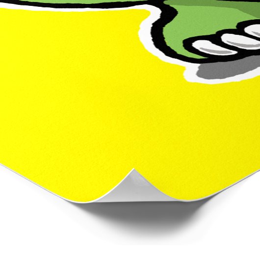 Turtley Phantastisch Poster (Ecke)