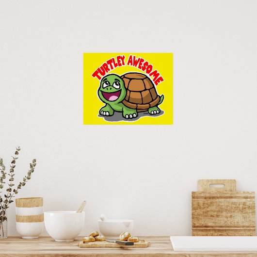 Turtley Phantastisch Poster (Küche)