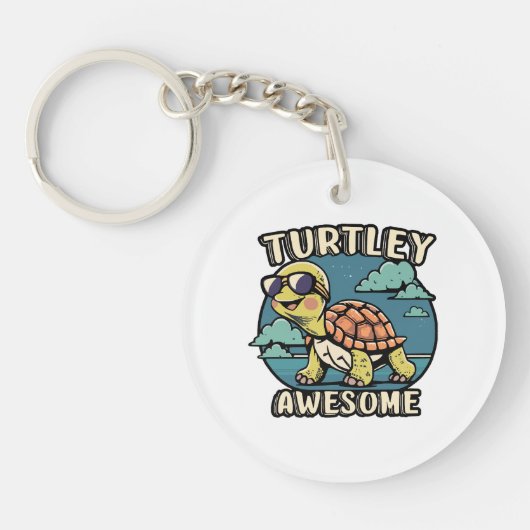 Turtley Phantastisch Schlüsselanhänger (Vorderseite)