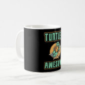 Turtley Phantastisch Turtle Lover Turtles Funny Gi Kaffeetasse (Vorderseite Links)