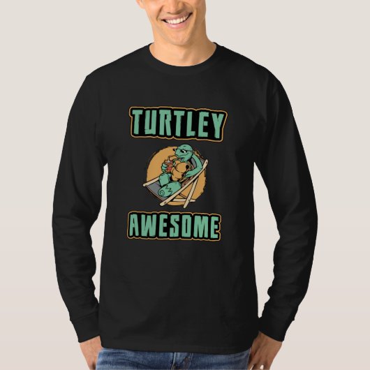 Turtley Phantastisch Turtle Lover Turtles Funny Gi T-Shirt (Vorderseite)