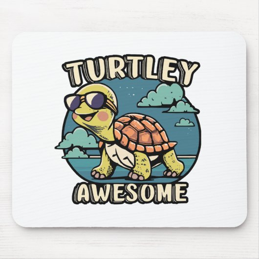 Turtley Phantastisch Turtley Phantastisch Mousepad (Vorne)