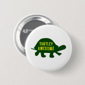 Turtley total fantastisch button (Vorne & Hinten)