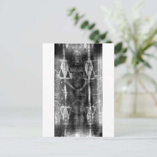 Türverkleidung, Frontalansicht Negativ Postkarte (Stehend Vorderseite)