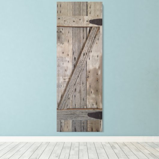 Türverschluss Leinwanddruck (Insitu (Holzboden))