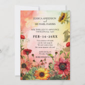 🌻 Tu's! Sonnenblumen Save The Date (Rückseite)