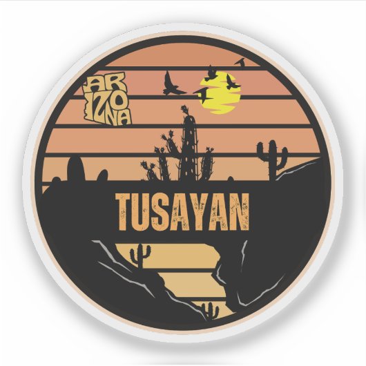 Tusayan, Arizona Aufkleber (Vorderseite)