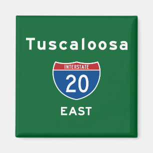 Tuscaloosa 20 magnet