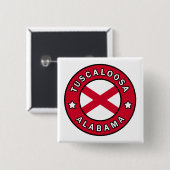 Tuscaloosa Alabama Button (Vorne & Hinten)