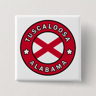 Tuscaloosa Alabama Button