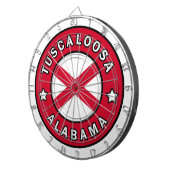 Tuscaloosa Alabama Dartscheibe (Vorderseite rechts)