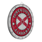 Tuscaloosa Alabama Dartscheibe (Vorderseite Links)