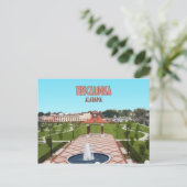 Tuscaloosa Alabama Downtown Postkarte (Stehend Vorderseite)