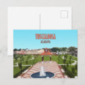 Tuscaloosa Alabama Downtown Postkarte (Vorne/Hinten)