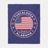 Tuscaloosa, Alabama Fleecedecke (Vorderseite)