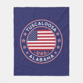 Tuscaloosa, Alabama Fleecedecke (Vorderseite)