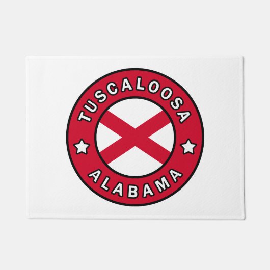 Tuscaloosa Alabama Fußmatte (Vorderseite)