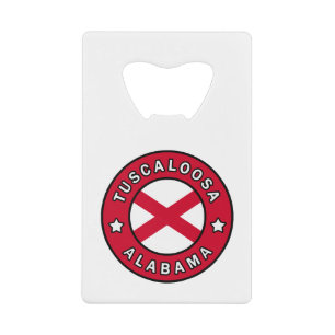 Tuscaloosa Alabama Geldbeutel Flaschenöffner