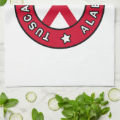 Tuscaloosa Alabama Geschirrtuch (Gefaltet)