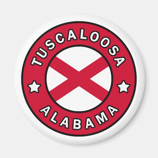Tuscaloosa Alabama Magnet (Vorne)