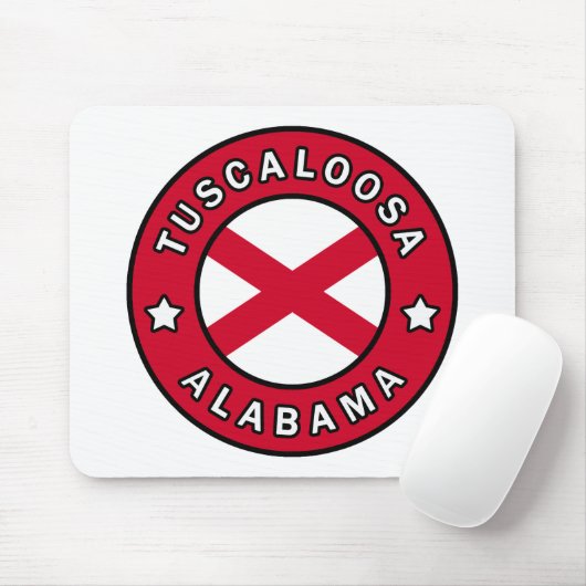 Tuscaloosa Alabama Mousepad (Mit Mouse)