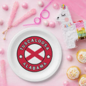 Tuscaloosa Alabama Pappteller (Party)