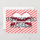 Tuscaloosa, Alabama Postkarte (Vorne/Hinten)