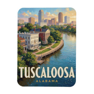 Tuscaloosa Alabama Riverwalk Reise  Magnet