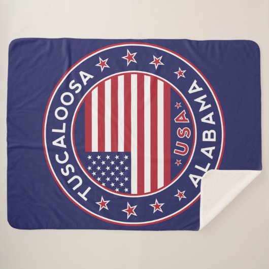 Tuscaloosa, Alabama Sherpadecke (Vorderseite (Horizontal))