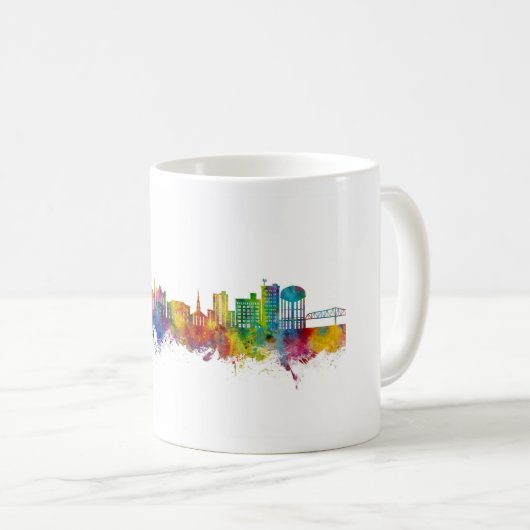Tuscaloosa Alabama Skyline Kaffeetasse (VorderseiteRechts)