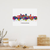 Tuscaloosa Alabama Skyline Poster (Küche)