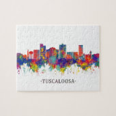 Tuscaloosa Alabama Skyline Puzzle (Horizontal)