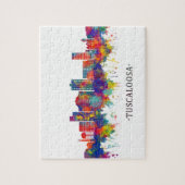 Tuscaloosa Alabama Skyline Puzzle (Vertikal)