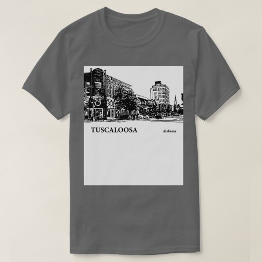 Tuscaloosa Alabama TShirt 3 (Design vorne)