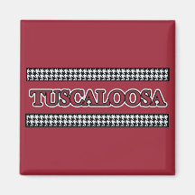 Tuscaloosa Hahnentrittmuster - Magnet
