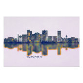 Tuscaloosa Skyline Poster (Vorderseite)