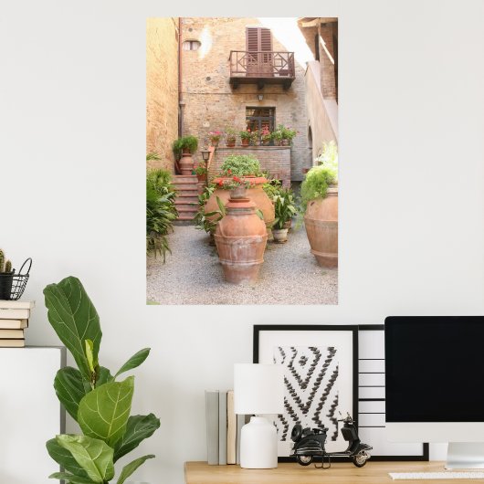 Tuscan Alley Poster (Heimbüro)