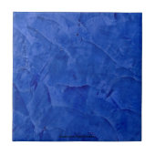 Tuscan Blue Venezianisch Plaster Keramik Tile Fliese (Vorderseite)