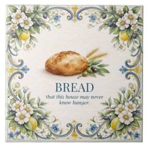 Tuscan Bread Kitchen Segnung Mediterran Fliese