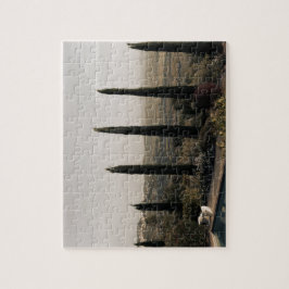 Tuscan landscape hidden behind cypresses (2024) puzzle