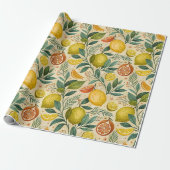 Tuscan Lemon Grove Gift  Geschenkpapier (Ungerollt)