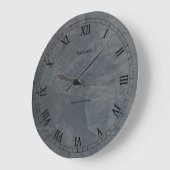 Tuscan Slate #Pinterest Wall Clock Große Wanduhr (Winkel)