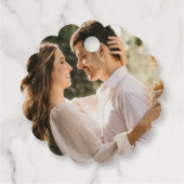 Tuscan-Style Wedding with Mediterranean Tiles Geschenkanhänger (Rückseite)