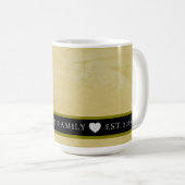 Tuscan Sun Venetian Plaster Custom Family Kaffeetasse (VorderseiteRechts)