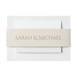 Tuscan Villa Invitation Belly Band