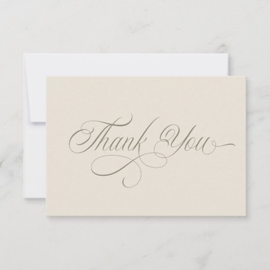 Tuscan Villa Thank You Card Dankeskarte (Vorderseite)