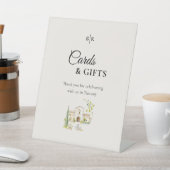 Tuscan Wedding Cards & Gifts Sockelschild (In SItu)