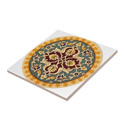 tuscan yellow green flower pattern tiles fliese (Seite)